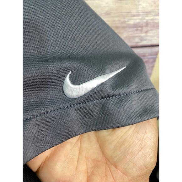 Nike Men's 2XL Black Gray Polyester Polo Shirt - Dri Fit Steelers NFL - Picture 8 of 8